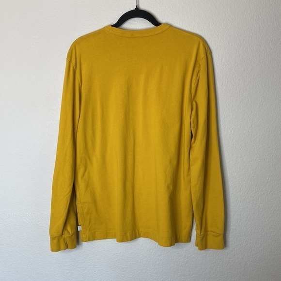 Quicksilver long sleeve shirt medium gold EUC - Picture 4 of 5